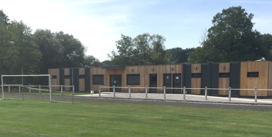 Vestiaires sportifs Arches