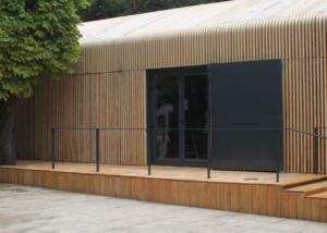 Boutique modulaire pour un musée