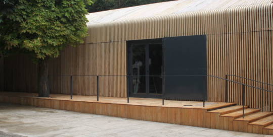 Boutique modulaire pour un musée