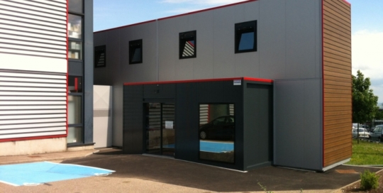 Magasins et SAV en modulaire