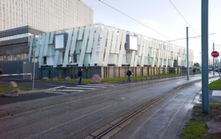 solution modulaire pour les vestiaires du CHU de Caen