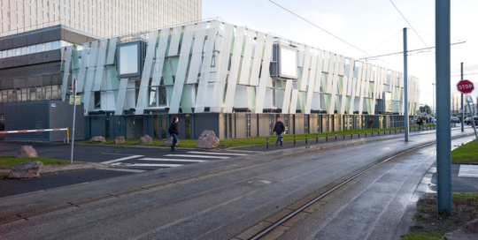 solution modulaire pour les vestiaires du CHU de Caen