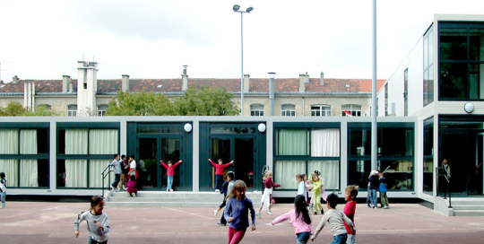 école primaire en modules de type RBS