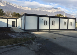 Création en modulaire d'une zone administrative