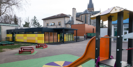 Périscolaire en bâtiment modulaire